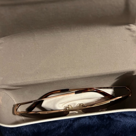 Michael Kors Gold Rose Tinted Sunglasses - Picture 7 of 7